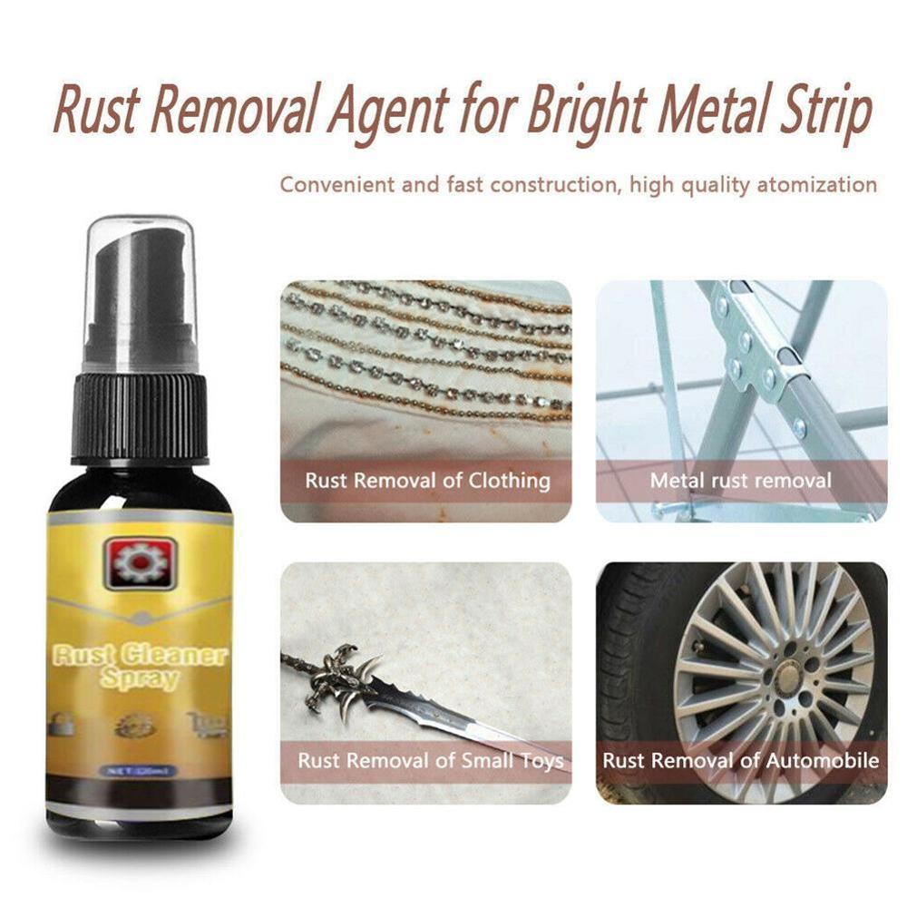 【LV043】Middle 30ML Powerful All-Purpose Rust Cleaner Spray Derusting Spray Car Maintenance Household Cleaning Tools Anti-rust Lubricant