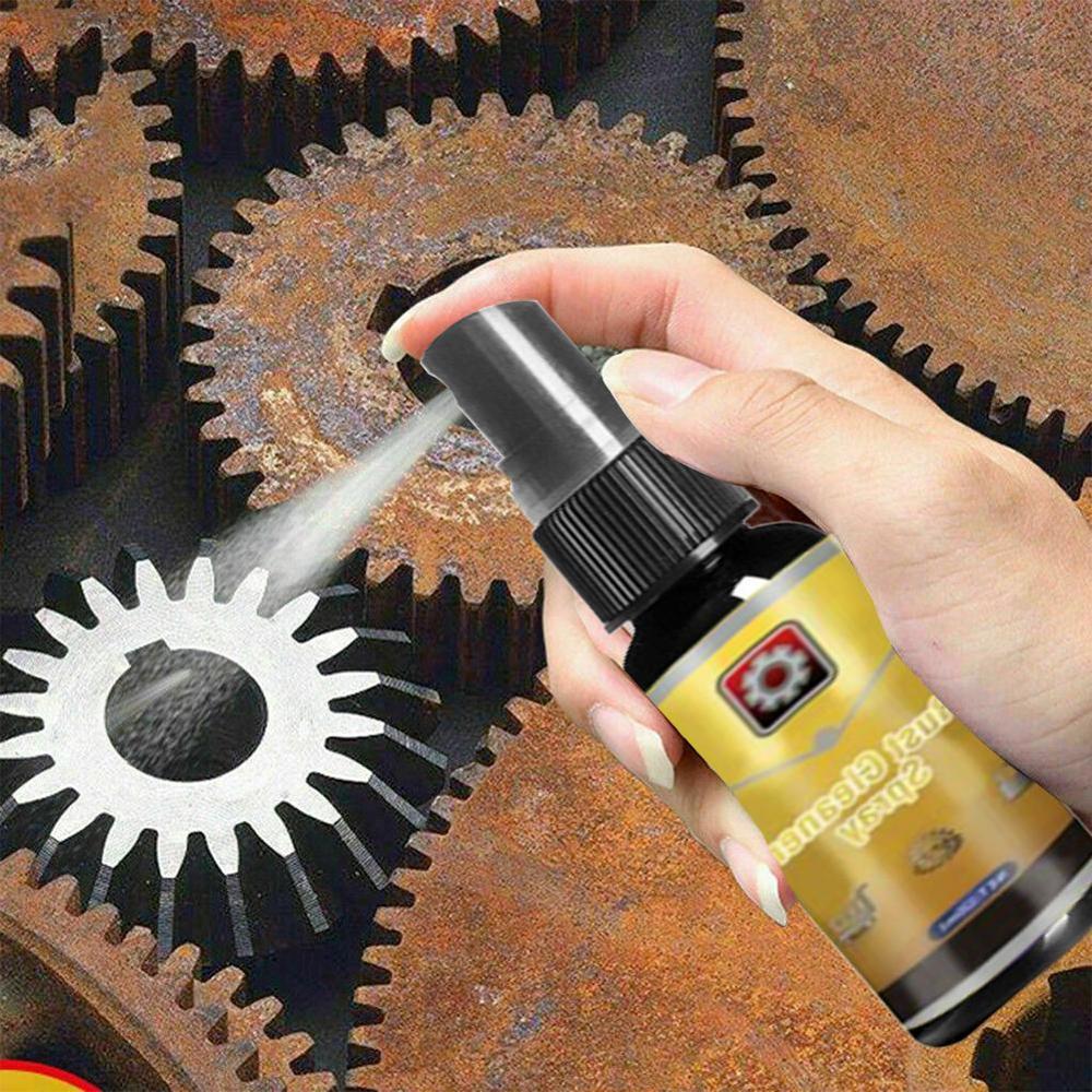 【LV043】Middle 30ML Powerful All-Purpose Rust Cleaner Spray Derusting Spray Car Maintenance Household Cleaning Tools Anti-rust Lubricant