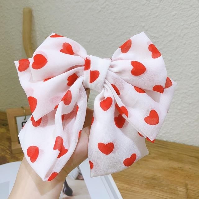 Bowknot Hair Clips Boutique Female Hairpin