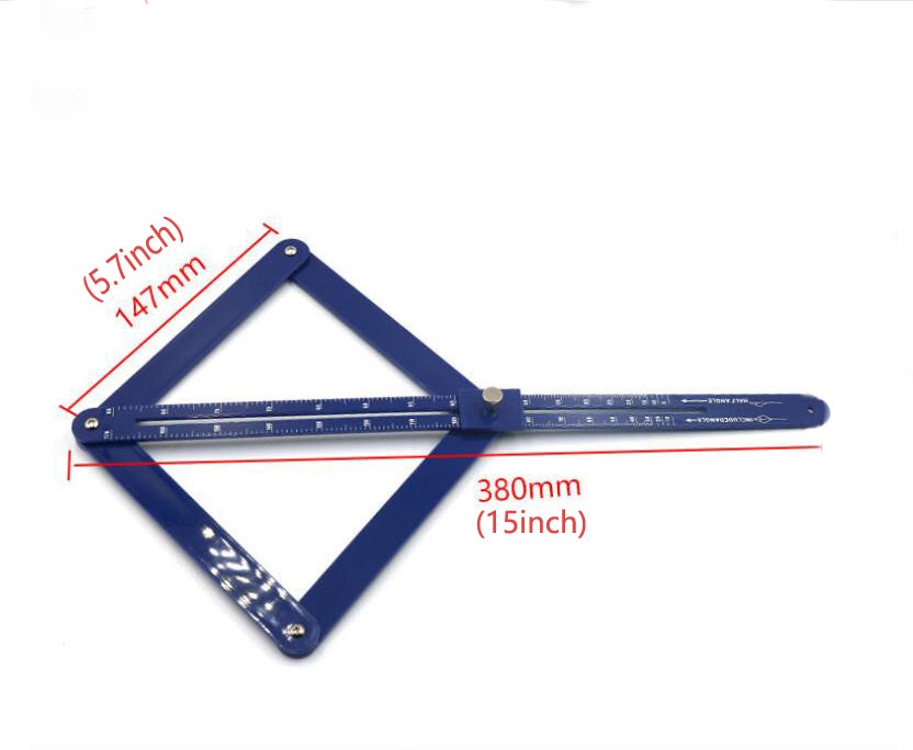 15 Inch Universal Miter Angle Measuring Tool