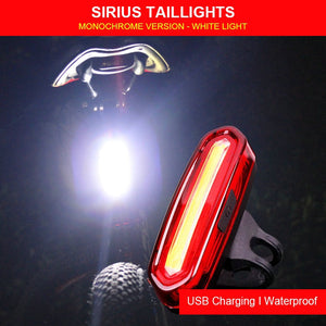 【LV047】Bicycle Rear Light USB Rechargeable Waterproof MTB Bike Taillight Ciclismo Luz Trasera Bicicleta Bicycle Accessories