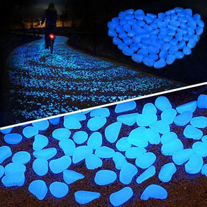 Glow-in-the-Dark Garden Pebbles