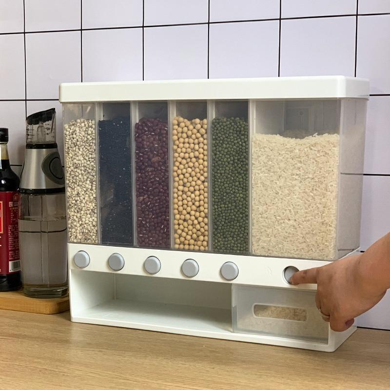 Wall Mounted Dry Food Dispenser (10kg)