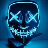 Halloween LED Purge Mask