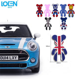 LJ16-3D Cartoon Car Door Stickers