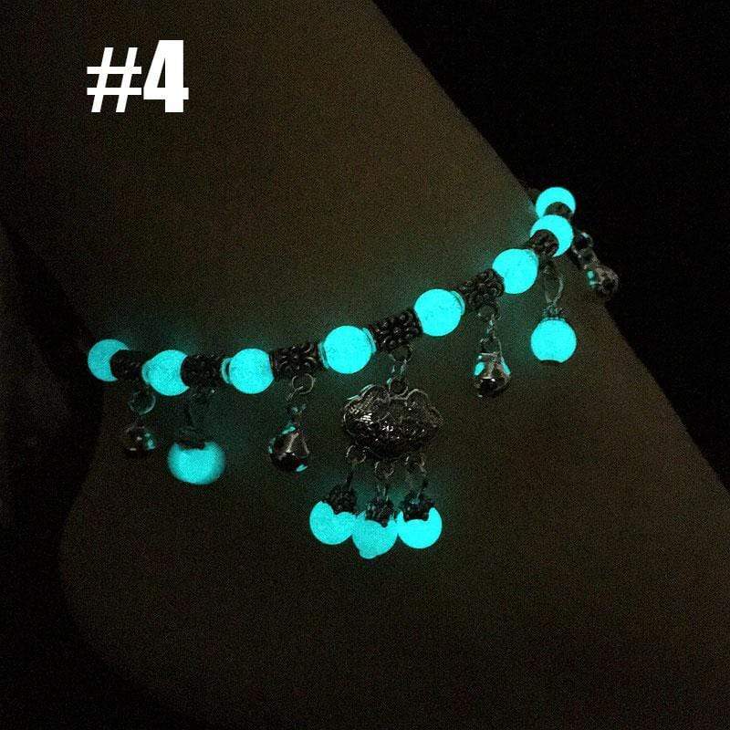 Luminous Glowing Multilayer Charm Anklet