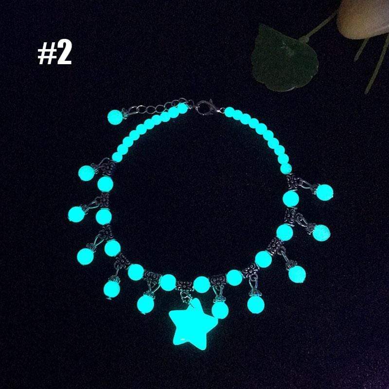 Luminous Glowing Multilayer Charm Anklet