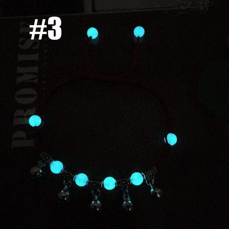 Luminous Glowing Multilayer Charm Anklet