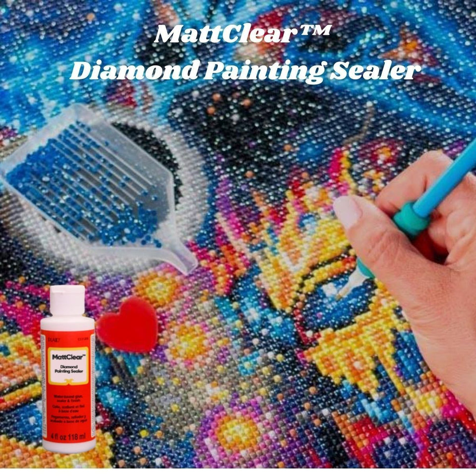 [PROMO 30% OFF] MattClear™ Diamond Painting Sealer