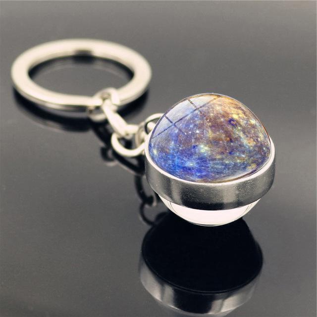 Galaxy keychain Special Bright Star keyring