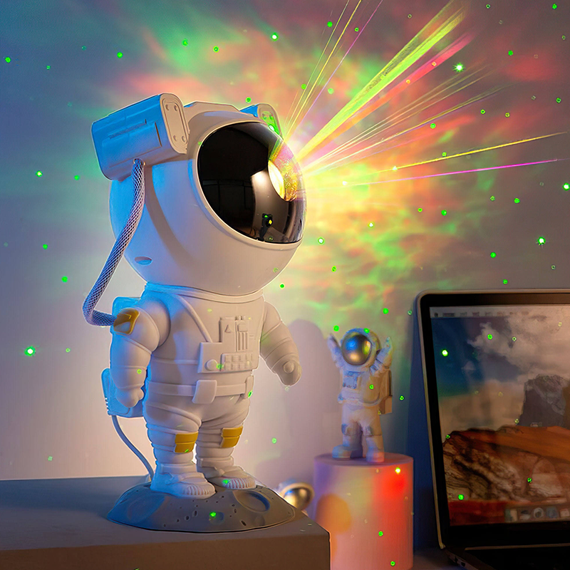 ASTROLIT Mini Astronaut Galaxy Light Projector