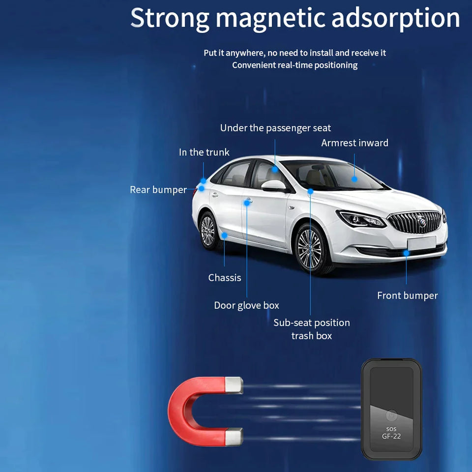 Car GPS Tracker Voice Control Magnetic