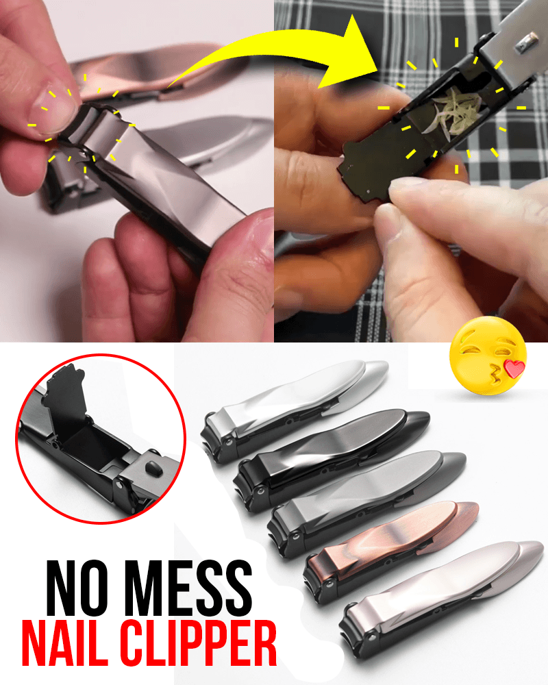 50% Off-No Mess Nail Clipper