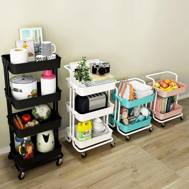 Multi Layer Storage Trolley Rack