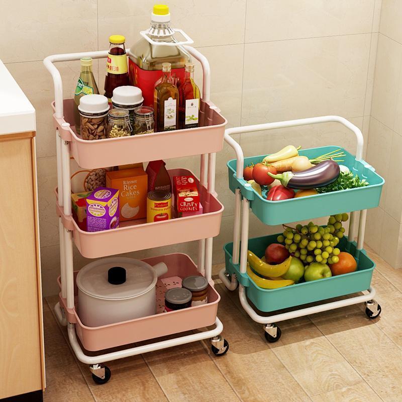 Multi Layer Storage Trolley Rack