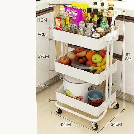 Multi Layer Storage Trolley Rack