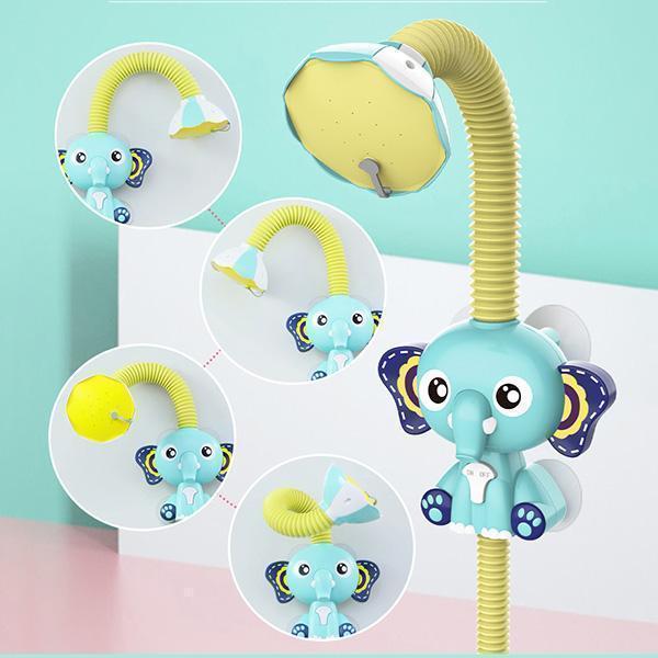 Elephant Shower Head Baby Bath Toy