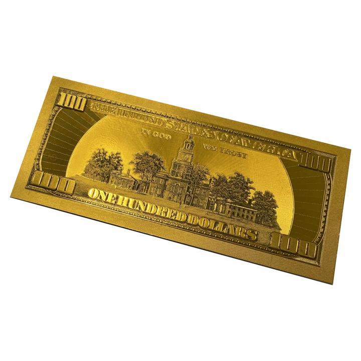 24K Gold Foil 7-Piece USA Money Set