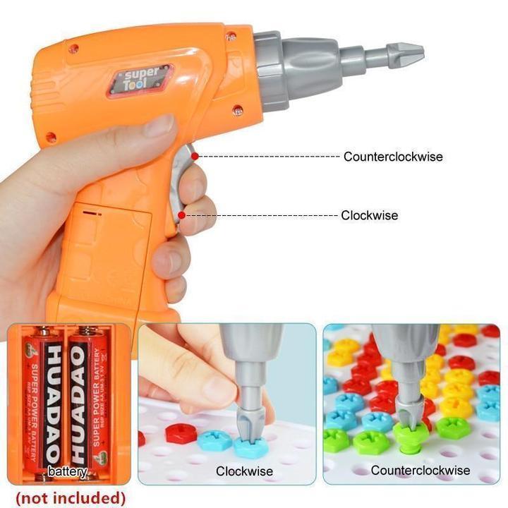 Electric Drill Puzzle