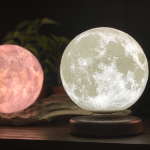 The Moon  Lamp - 3D Printed Model -7 inch Diameter