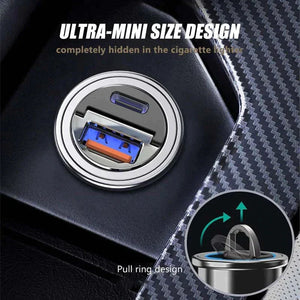 Stealth USB Car Quick Charger