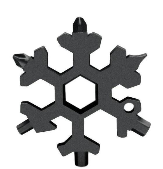 18-in-1 stainless steel snowflakes multi-tool