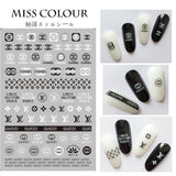 Nail Art Stickers MISS COLOUR