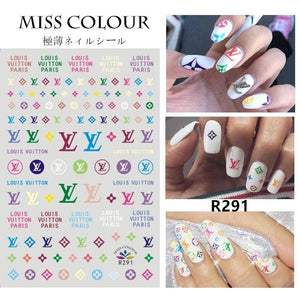Nail Art Stickers MISS COLOUR