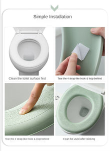 SDO98 Waterproof Silicone Toilet Seat Cushion