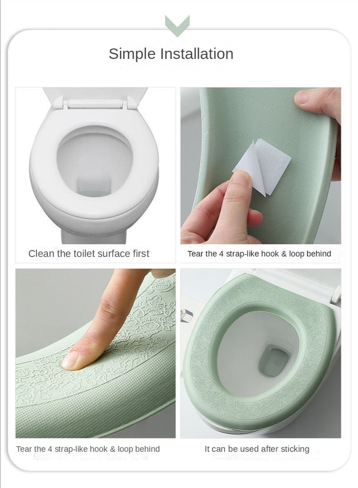 SDO98 Waterproof Silicone Toilet Seat Cushion