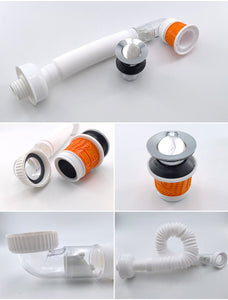 Sink drain pipe for hand washing washbasin drain