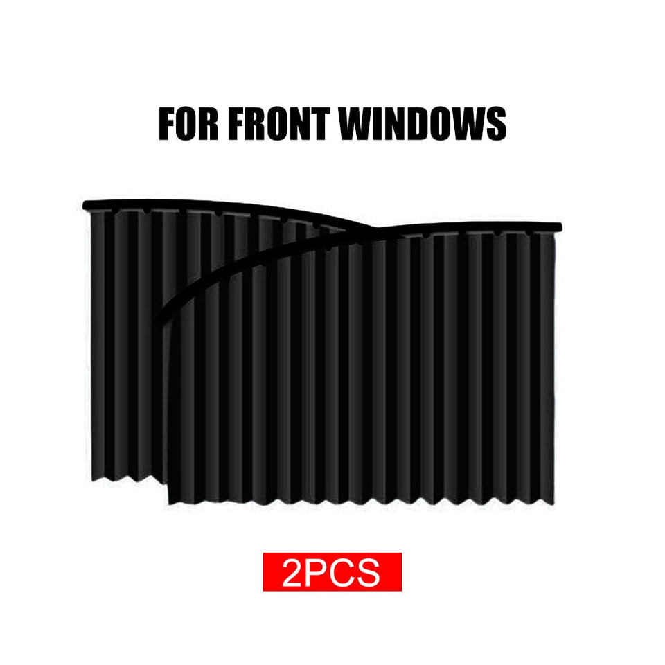 【CA171】2/4pcs Car Sunshade Window Curtain