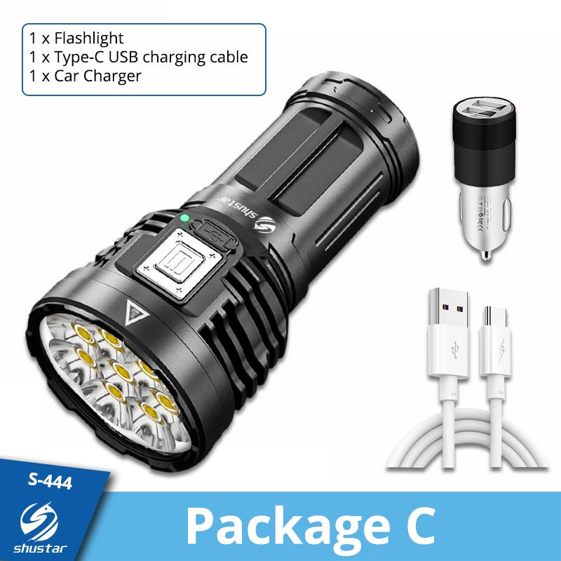 【CA051】Upgrade 8LED Super Bright Flashlight