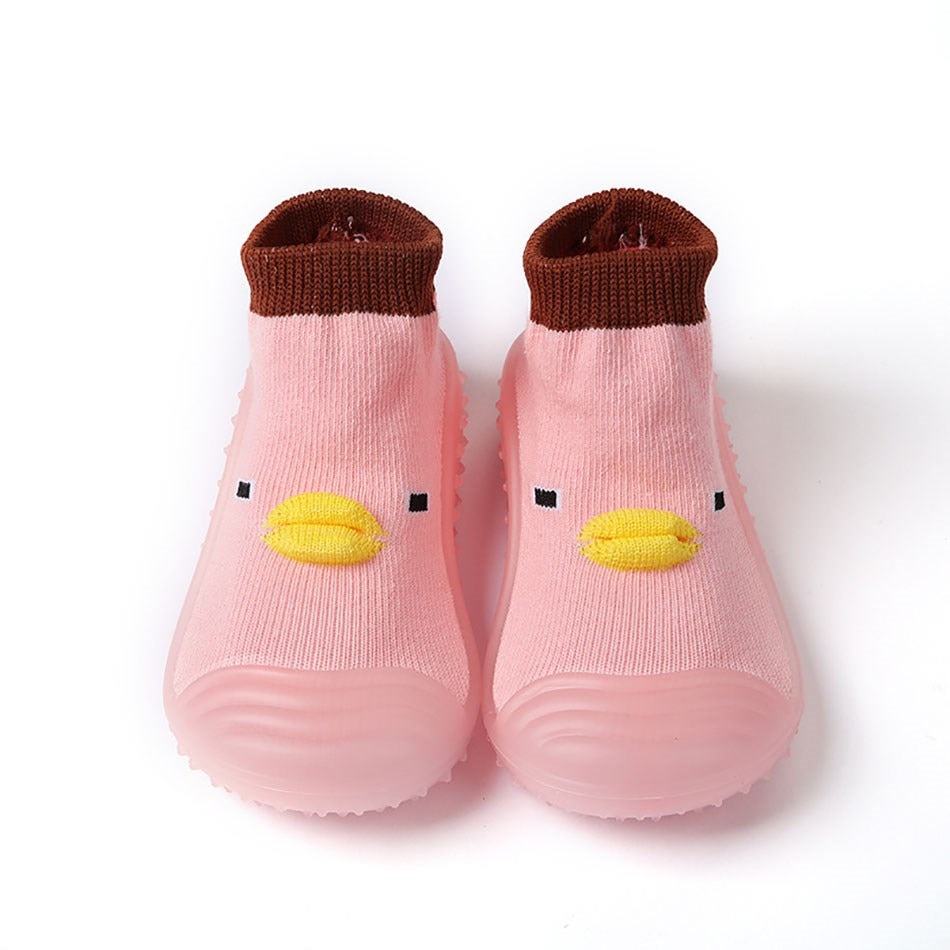 Cartoon little yellow duck baby toddler shoes