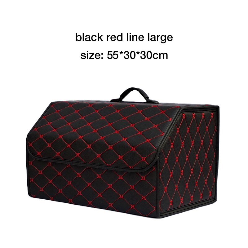 Collapsible Car Trunk Storage Organizer Box with Lid