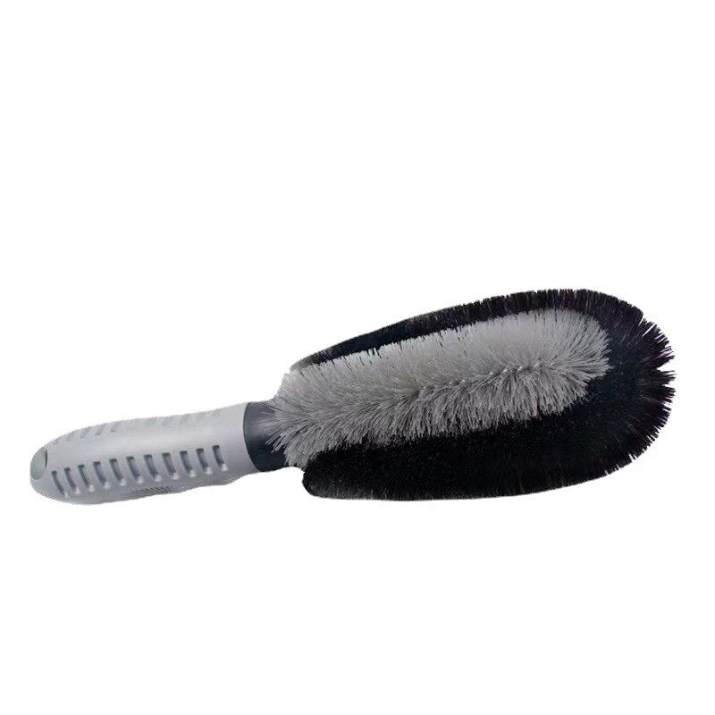 4-in-1 Tire Brush with T-Bend Handle