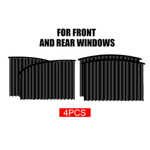 【CA171】2/4pcs Car Sunshade Window Curtain