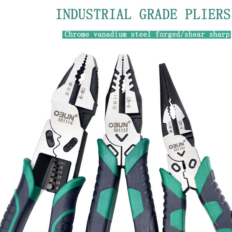 【LM529】Professional Wire Stripper Needle Nose Pliers