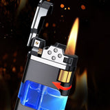 【LM459】Metal Flame Gas Lighter