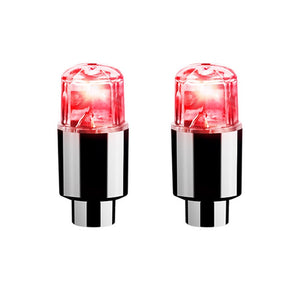 【LV002】Colorful Car Tire Valve Caps LED Car Motorcycle Cycling Wheel