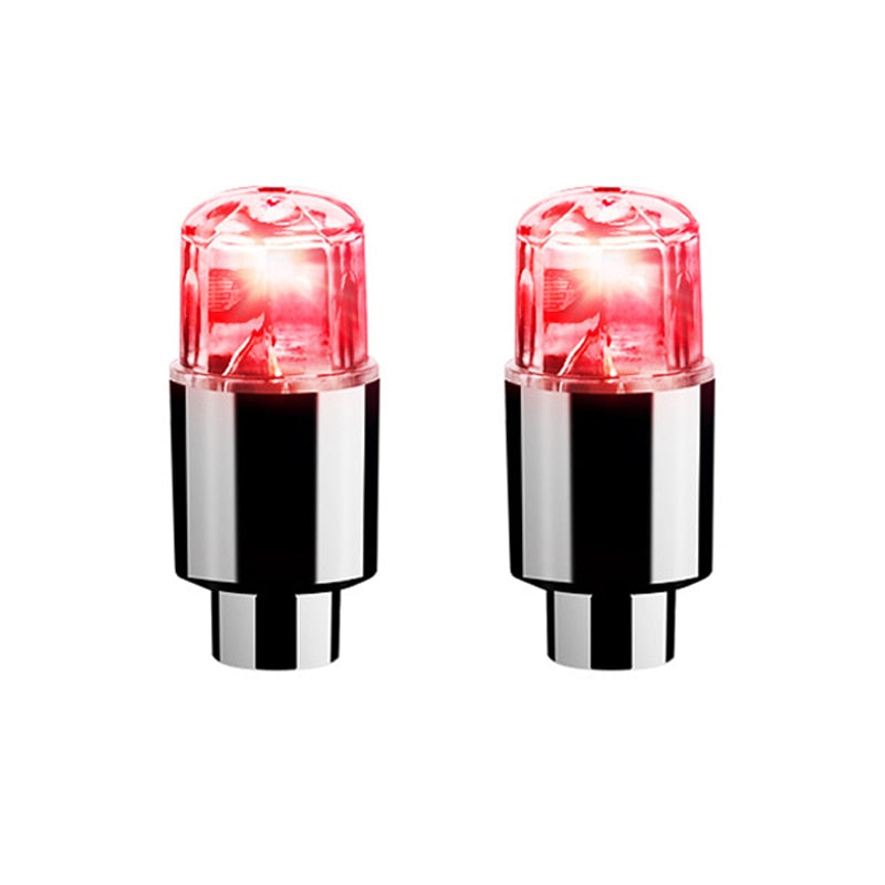 【LV002】Colorful Car Tire Valve Caps LED Car Motorcycle Cycling Wheel