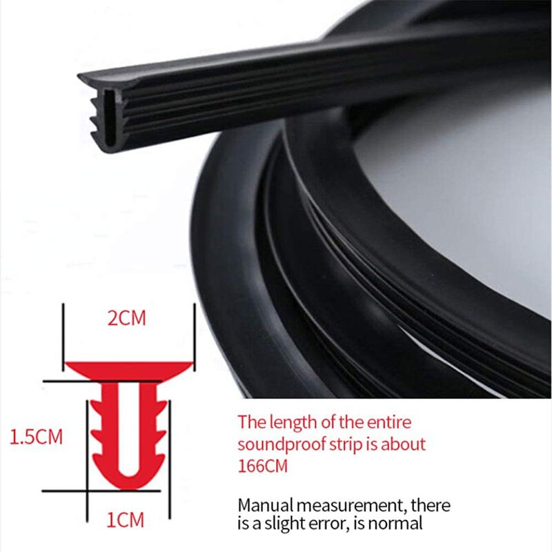 【CA160】1.6M Car Center Console Sealing Strip