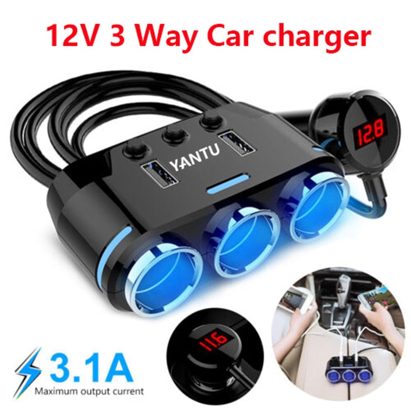 love598  Charger Car Multi-Functional Usb Fast Charger