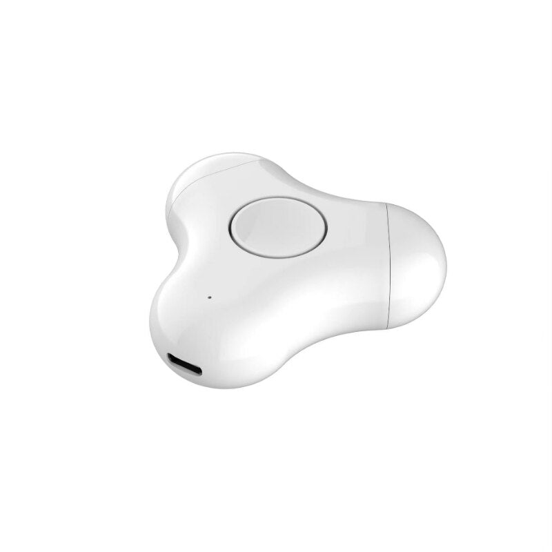 Spin Buds Wireless Bluetooth Earbuds With Fidget Spinner Charging Case.