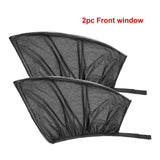 【CA023】2pcs Car Sun Shade UV Protect Net Curtain