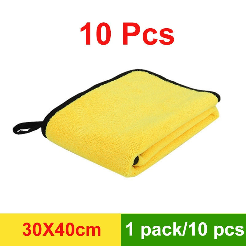 【LV041】Car Wash Microfiber Towel Car Cleaning Drying Cloth