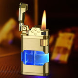 【LM459】Metal Flame Gas Lighter