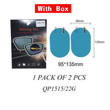 【Car Rainproof Film】2 Pcs Car sticker Rainproof Film for Car Rearview Mirror Car Rearview Mirror Rain Film Clear sight in rainy days Car film