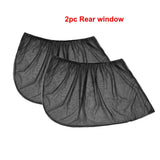 【CA023】2pcs Car Sun Shade UV Protect Net Curtain