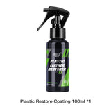 Car Plastic Restorer Polish